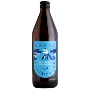 Picture of Brave Rocket Extra Pale Ale Craft Beer Bottle 500ml each