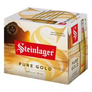 Picture of Steinlager Pure Gold 12pack Bottles 330ml